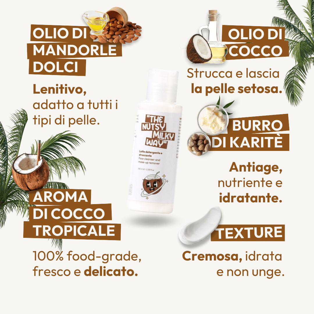 Leche limpiadora y desmaquillante