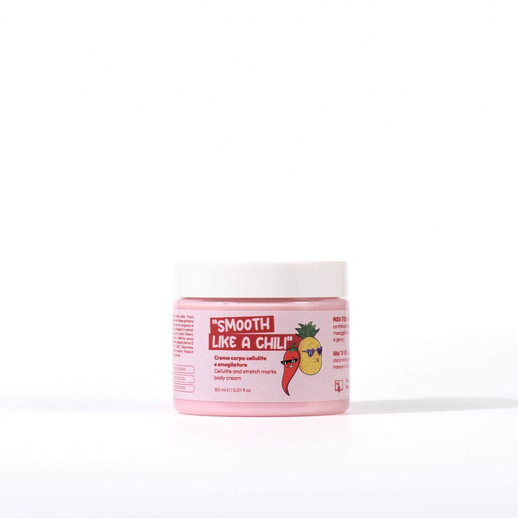 Crema corporal contra la celulitis y las estrías