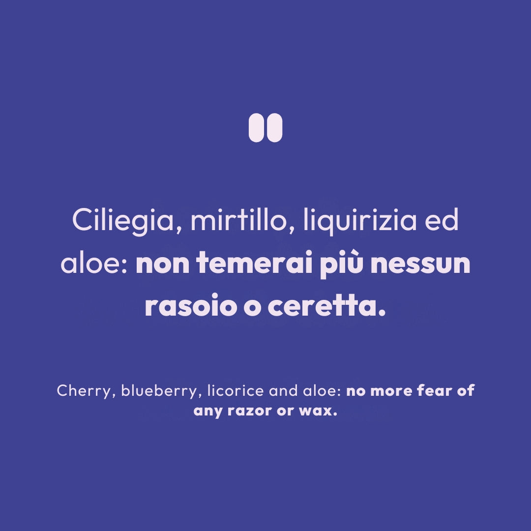 Crema corporal para el alivio post-depilación