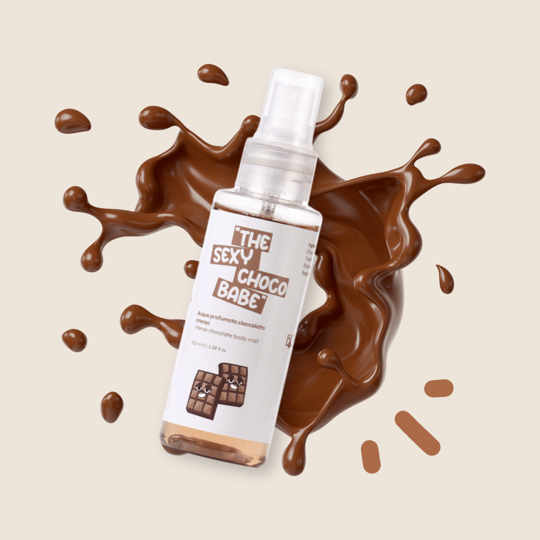 Agua con intenso aroma a chocolate