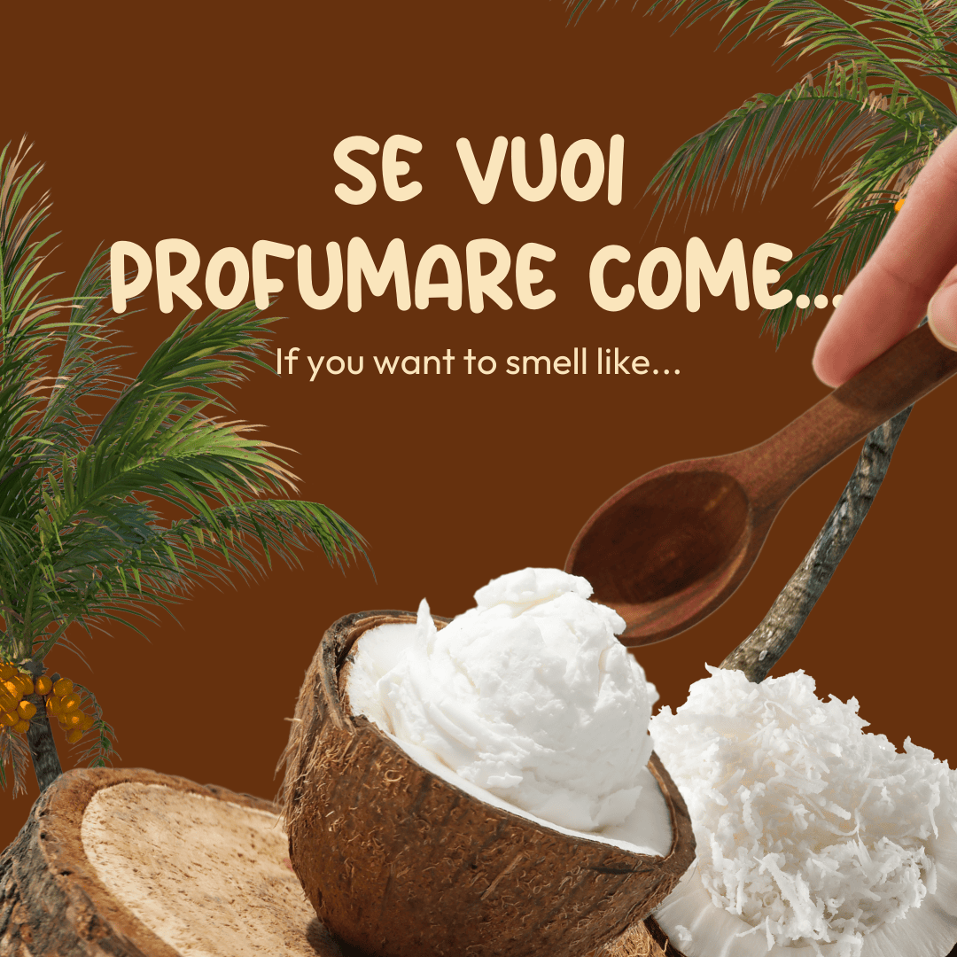 Agua con aroma a coco tropical