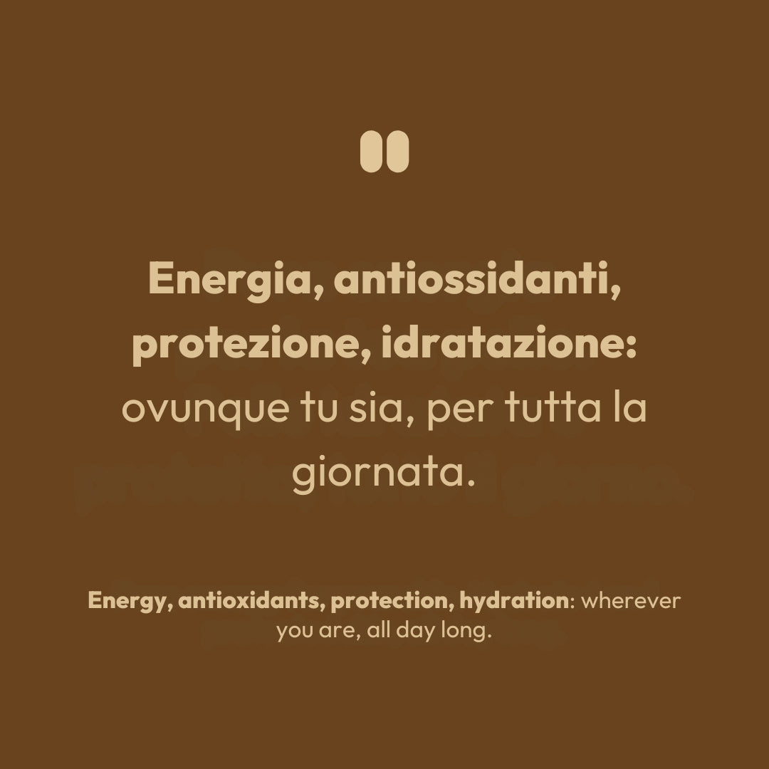 Crema facial energética