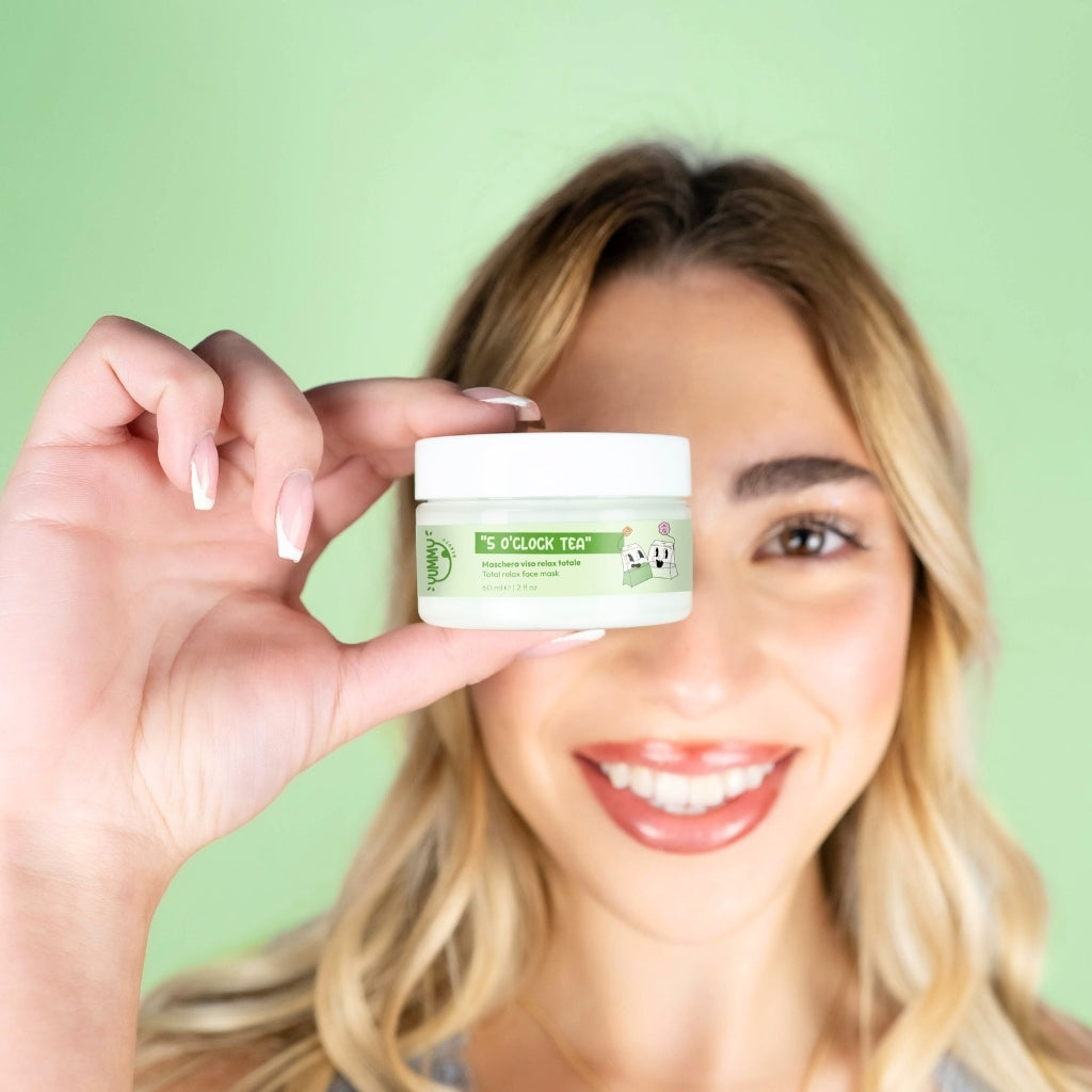 Mascarilla facial de relajación total