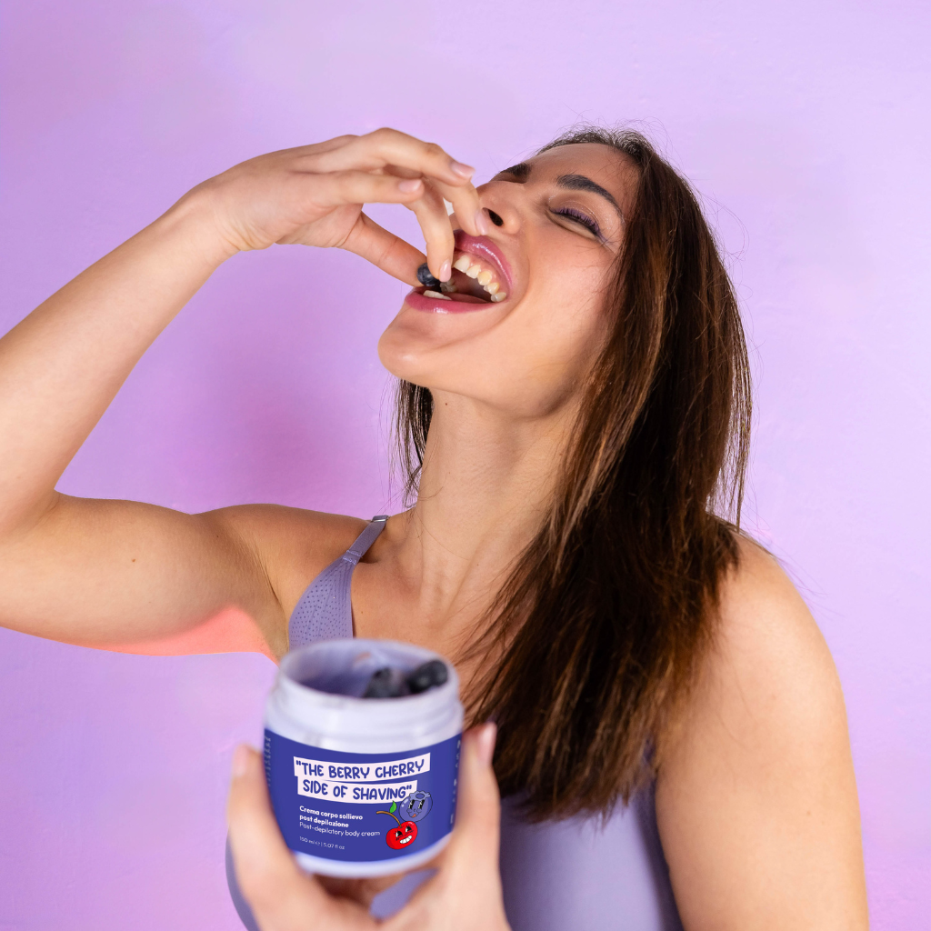 Post-depilatory body cream